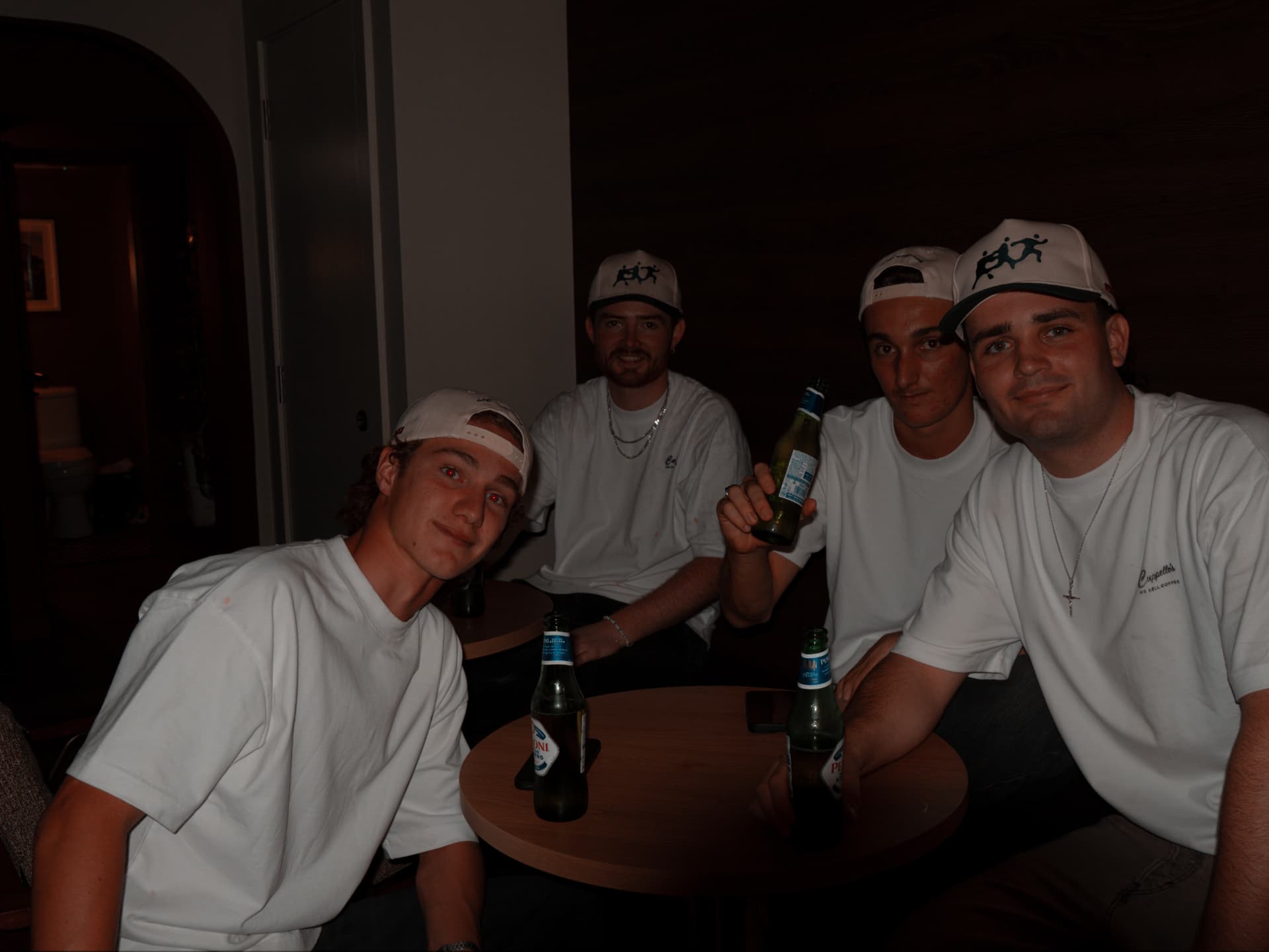 The GetBarred team behind the scenes at a private event